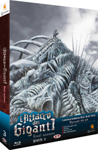 Bluray - Blu-ray l'attacco dei giganti n.6: Final season - parte 3
