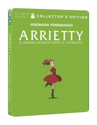 Bluray - Blu-ray arrietty - il mondo segreto sotto il pavimento: Limited edition steelbook blu-ray + dvd
