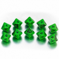 Dadi - 10 dadi d10 legends of the 5 rings - the mantis clan