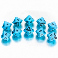Dadi - 10 dadi d10 legends of the 5 rings - the crane clan