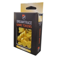 Dadi - 40 marbeled game tokens: Deepvein gold