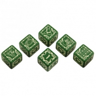 Dadi - 6 dadi d6 battletech - house liao