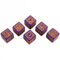 Dadi - 6 dadi d6 battletech - house marik