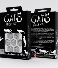 Dadi - 7 dadi poliedrici cats - purrl