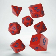 Dadi - 7 dadi poliedrici classic - red/blue