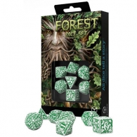 Dadi - 7 dadi poliedrici forest - tundra