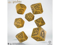 Dadi - 7 dadi poliedrici harry potter: Hufflepuff - yellow