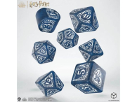 Dadi - 7 dadi poliedrici harry potter: Ravenclaw - blue