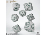 Dadi - 7 dadi poliedrici harry potter: Slytherin - white