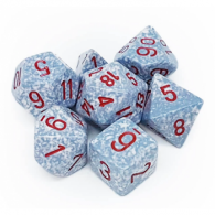 Dadi - 7 dadi poliedrici speckled - air: Chx25300