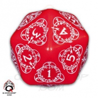 Dadi - Dado d20 level counter - red/white