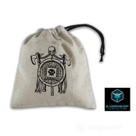 Dadi - Dice bag - sacchetto portadadi: Basic beige/black