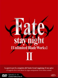 Dvd - Dvd fate/stay night - unlimited blade works n.2: Eps.13-25 - limited edition box