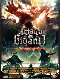 Dvd - Dvd l'attacco dei giganti - the complete series n.2: Episodi 26-37