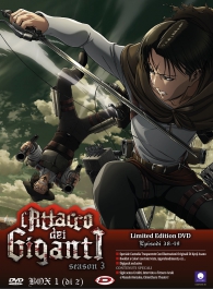Dvd - Dvd l'attacco dei giganti n.3: Parte 1