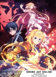 Dvd - Dvd sword art online - alicization - war of underworld n.1