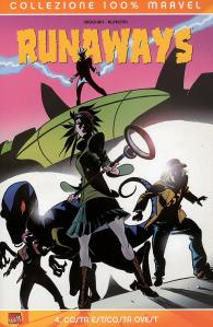 Fumetto - Runaways - 100% marvel n.4: Costa est/costa ovest