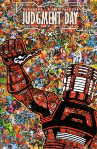 Fumetto - Marvel miniserie n.263: A.x.e. judgment day - variant cover n.2