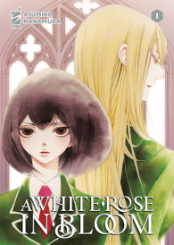 Fumetto - A white rose in bloom n.1