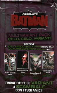 Fumetto - Absolute batman n.16: Multivariant pack