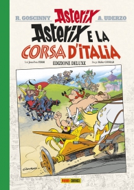 Fumetto - Asterix - nuova edizione n.37: E la corsa d'italia - edizione deluxe