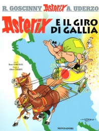 Fumetto - Asterix - brossurato edizione mondadori n.5: E il giro di gallia