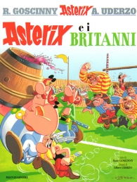 Fumetto - Asterix - brossurato edizione mondadori n.8: E i britanni