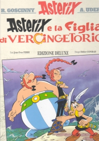 Fumetto - Asterix - nuova edizione n.38: E la figlia di vercingetorige - edizione deluxe