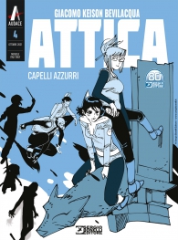 Fumetto - Attica - nuova edizione n.4: Capelli azzurri