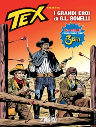 Fumetto - Avventura magazine n.9: I grandi eroi di g.l.bonelli n.4