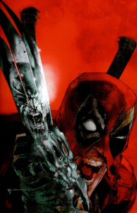 Fumetto - Batman/deadpool - variant cover: Bill sienkiewicz