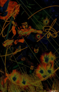 Fumetto - Batman/deadpool - variant cover: Incentive foil wolverine cheung