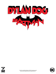Fumetto - Batman e dylan dog n.1: L'ombra del pipistrello - cover variant sketch
