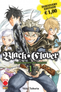Fumetto - Black clover n.1: Discovery edition