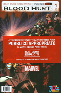 Fumetto - Blood hunt - edizione red band senza censure n.1
