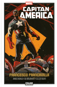 Fumetto - Capitan america di francesco francavilla: Marvel italian invasion