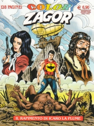 Fumetto - Color zagor n.11: Il rapimento di icaro la plume