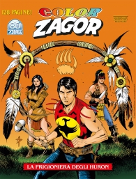 Fumetto - Color zagor n.13: La prigioniera degli huron