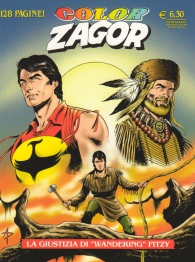 Fumetto - Color zagor n.7: La giustizia di "wandering" fitzy