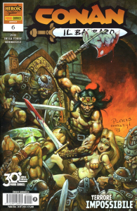 Fumetto - Conan il barbaro n.24: Nuova serie n.6
