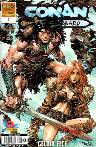 Fumetto - Conan il barbaro n.25: Nuova serie n.7