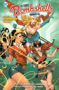 Fumetto - Dc comics - bombshells: Serie completa 1/4