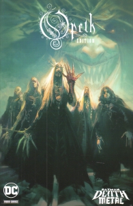 Fumetto - Dc crossover - batman - death metal - variant band n.4: Opeth edition