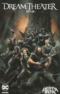 Fumetto - Dc crossover - batman - death metal - variant band n.6: Dream theater