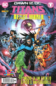 Fumetto - Dc crossover n.36: Titans - beast world n.1