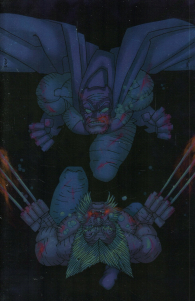 Fumetto - Deadpool/batman - variant cover: Incentive foil wolverine & batman di mcniven