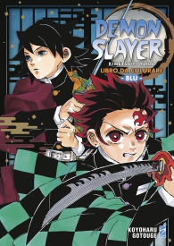 Fumetto - Demon slayer - libro da colorare n.2: Blu