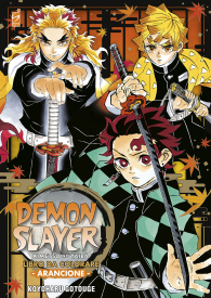 Fumetto - Demon slayer - libro da colorare n.3: Arancione