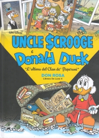 Fumetto - Don rosa library n.4: Uncle scrooge e donald duck - l'ultimo del clan de paperoni
