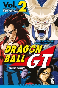 Fumetto - Dragon ball gt - anime comics n.2: La saga dei draghi malvagi